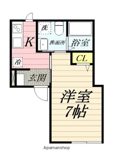 サニーベイ金沢【1階】の間取り