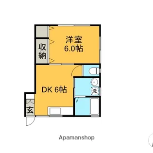 メイプルハウスⅡ【103号室】の間取り
