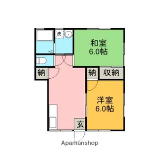 ハイツパステル【103号室】の間取り