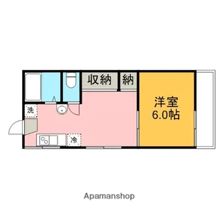 K1ハイツ【2階】の間取り