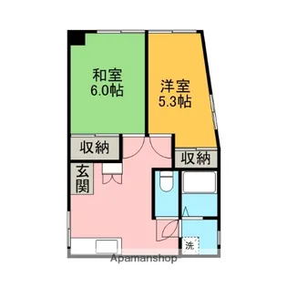 仲友ビル【301号室】の間取り