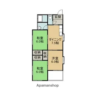 ATハイツ吉倉【2階】の間取り