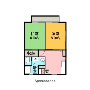 K9ハイツ【101号室】の間取り