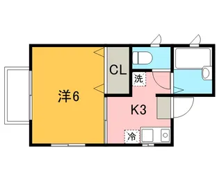リトルハウス【201号室】の間取り