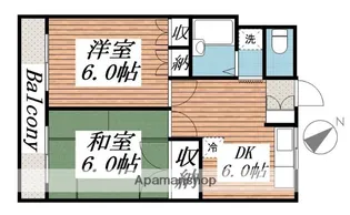 パークハイム12【2階】の間取り