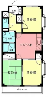 ファインファースト久地【301号室】の間取り