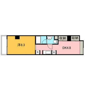 WELLTOWER【3階】の間取り