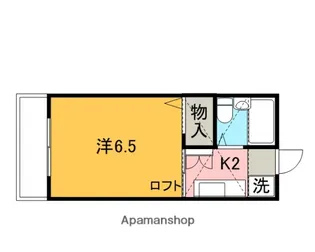 コーポアスカ【102号室】の間取り