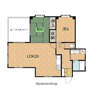 ライフゾーン梶ヶ谷Ⅰ【4-1号室】の間取り