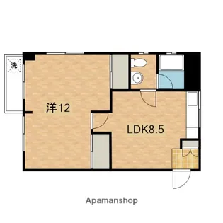 グリーンマンション【103号室】の間取り
