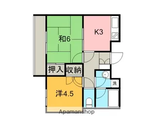 ブリッジ高津【303号室】の間取り