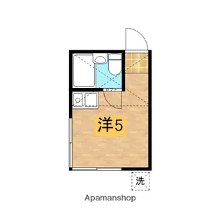ロフト高津【103号室】の間取り