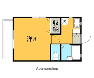 リバージュ宮前【1階】の間取り