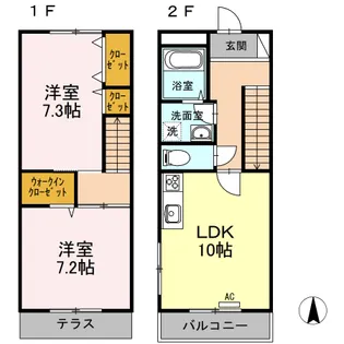 スティルライフ【4号室】の間取り
