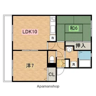 ウィンディアA棟【202号室】の間取り