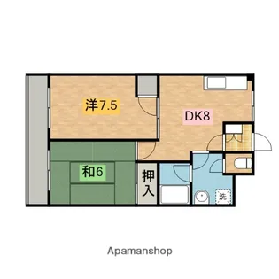 エスポワール野川【2階】の間取り