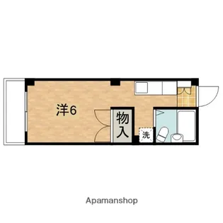 ファミール三田【2階】の間取り