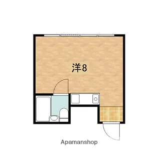 鶴田第一ビル【4階】の間取り