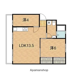 グリーンヒル藤が丘B棟【1階】の間取り