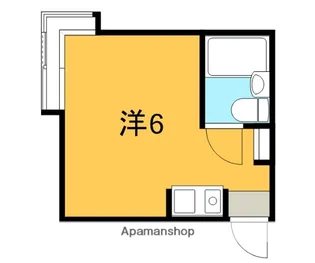 ホワイトハウス溝の口【1階】の間取り