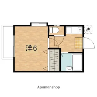 第4五月ハイツA棟【2階】の間取り