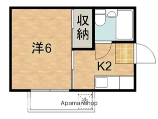 ホワイトコートカヤ【1階】の間取り