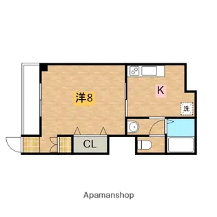 コーラル宮崎台【3階】の間取り