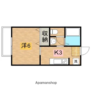 ブロッサム姿見【1階】の間取り