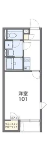 レオネクストフェニックス久末【2階】の間取り