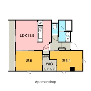 フィオーレロト【301号室】の間取り