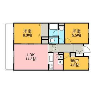 マ・メゾン鷺沼【4階】の間取り