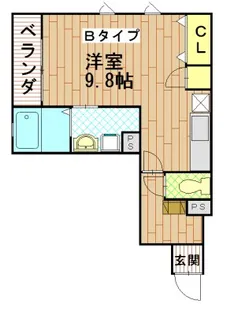 パケボーテ【202号室】の間取り