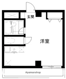 メゾン・ド・ヴィレ 鷺沼【1階】の間取り