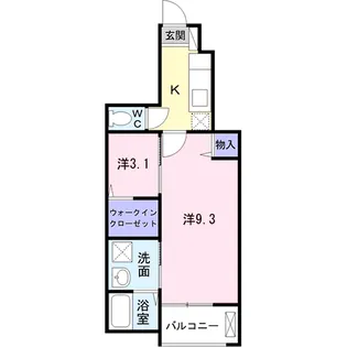 ローレル【1階】の間取り