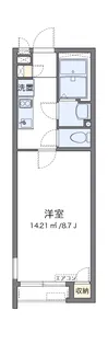 クレイノ親明閣【2階】の間取り