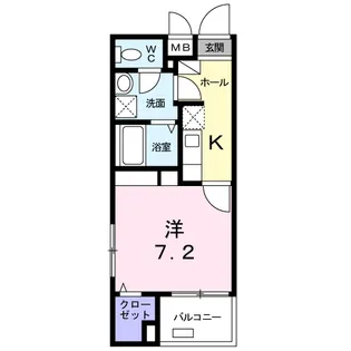 アーバンヒルズ鷺沼 Ⅱ【2階】の間取り