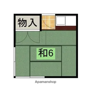 第一いづみ荘【7号室】の間取り