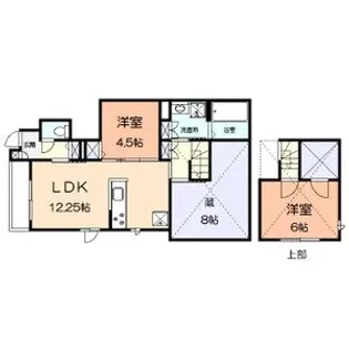 SANCLAIR【101号室】の間取り