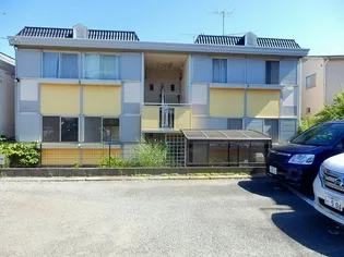 井口ハイツA棟【1階】の外観