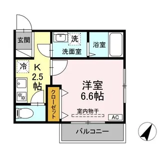 APT.NRT【2階】の間取り