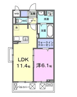 エメラ ファミーユ【3階】の間取り