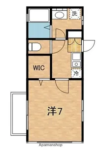 カーズ野川【1階】の間取り