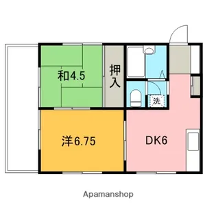 バードパレス津田山【201号室】の間取り