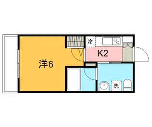 スパシエガーデン川崎梶ヶ谷【4階】の間取り