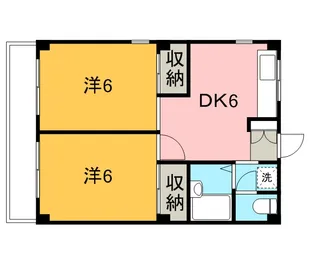メゾン秋元2【3階】の間取り