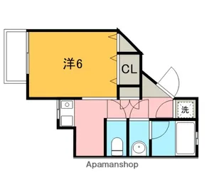ELM宿河原【3階】の間取り