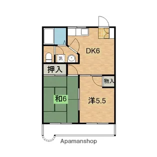 スペリアル吉田【203号室】の間取り