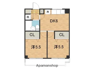 アルカンシエール【4階】の間取り