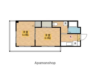 杉本マンション【303号室】の間取り