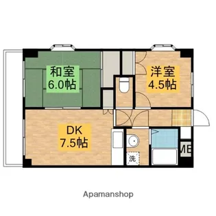 グランドステータスコヅカ【4階】の間取り